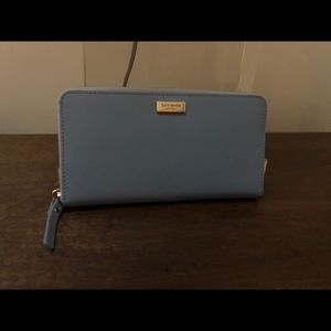 Light blue Kate Spade wallet